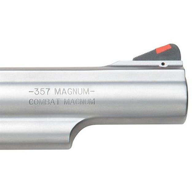 Picture of S&W 66 357 Mag 4.25" Adj 6-Shot Stainless Rubber