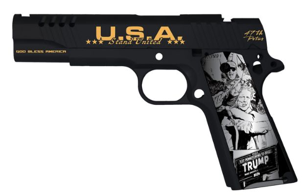 Picture of Auto-Ordnance 1911 45Acp 5" Custom Trump Fight Cerakote