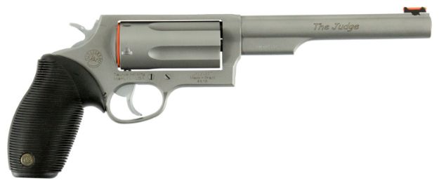 Picture of Taurus Judge 45Lc/410 3" 6.5" Fs 5-Shot Stainless Rubber