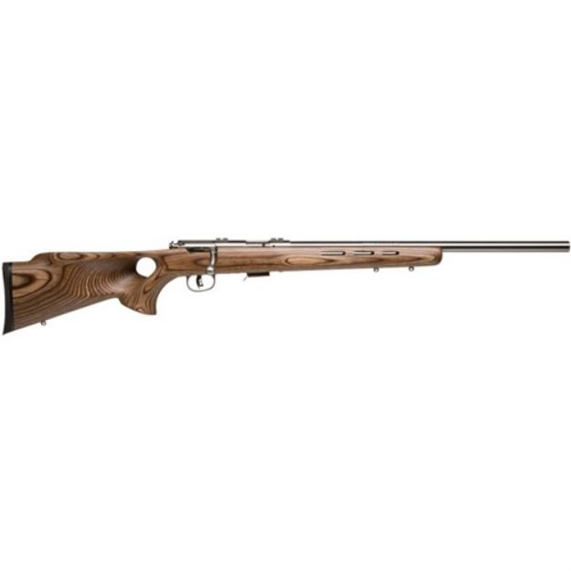 Picture of Savage Mark Ii-Btvs 22Lr 21" Hb Accu Trig Ss/Brn Lam T-Hole