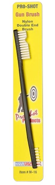 Picture of PRO-SHOT GUN BRUSH DOUBLE END NYLON