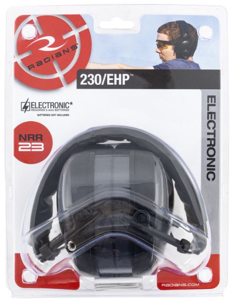 Picture of RADIANS 230-EHP ELEC MUFF BLK