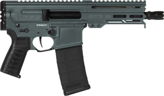 Picture of Cmmg Pistol Dissent Mk4 300Aac 6.5" 30Rd Charcoal Green