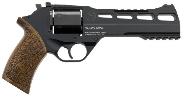 Picture of Chiappa Rhino 60Ds 9Mm 6" Adj. Sight Black/Walnut.