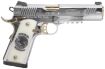 Picture of Girsan Mc1911s Liberadore Ii 45Acp Chrome/Gold Engraved 8Rd