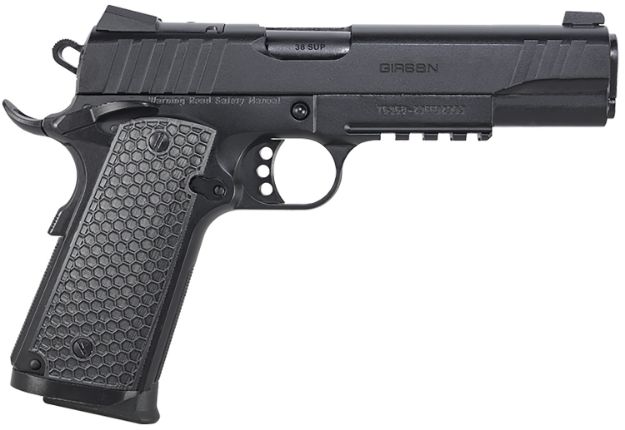 Picture of Girsan Mc1911s Influencer Govt 45Acp Adj Sight 8Rd Black<