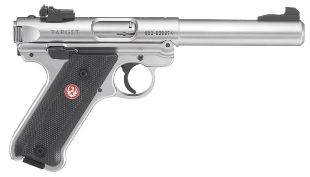 Picture of Ruger Mark Iv Target 22Lr 5.5" Bull As S/S Black Plstc