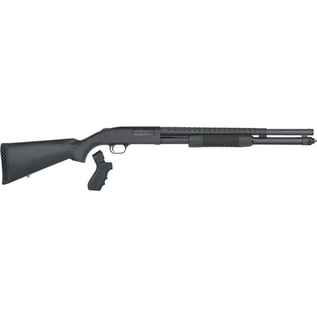 Picture of Mossberg 590 Persuader 12Ga 3" 20" 9Rd Blued Syn Pistol Grip