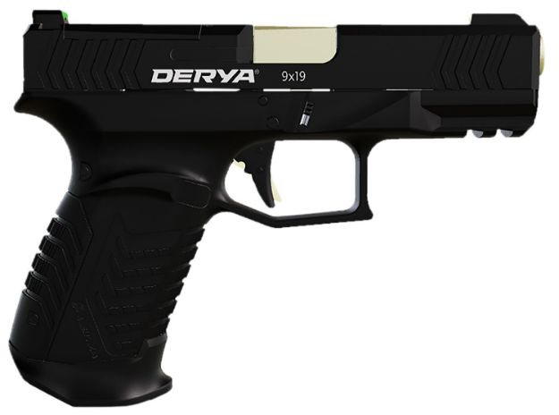 Picture of DERYA DY9 9MM 3.86" 15RD BLK/GOLD