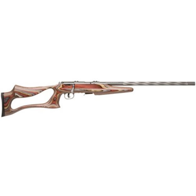 Picture of Savage 93-Bsev 22Wmr 21" Hb Fluted Acu-Tgr Ss/Brn Lam Evo
