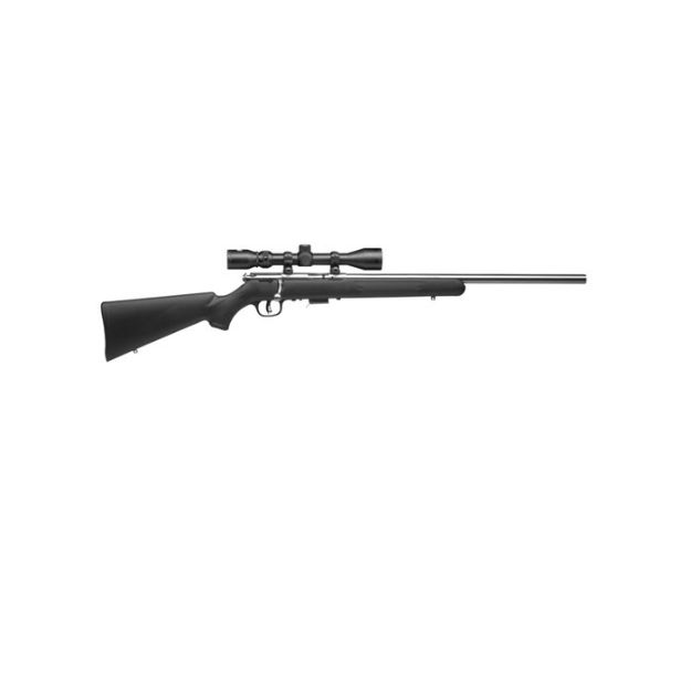 Picture of Savage 93-Fvssxp 22Wmr 21" Hb W/3-9X40 Accu Tgr Ss/Black Syn