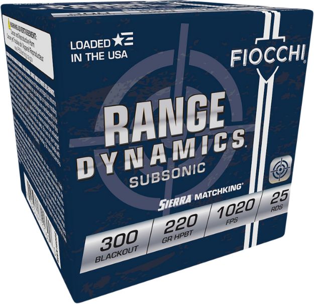 Picture of FIOCCHI RNG DYNA 300BLK 220GR 25/500