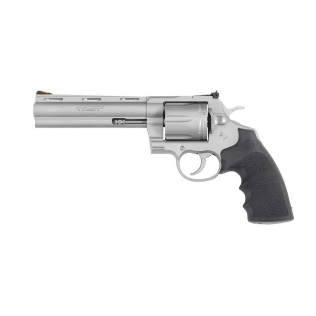 Picture of Colt Anaconda 44Mag 6" 6Rd Matte Stainless Hogue Grips<