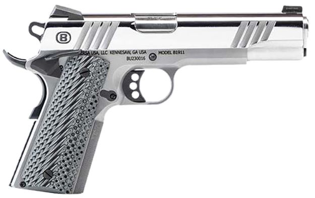 Picture of Bersa B1911 45Acp Polished Ss 5" Bbl Vz Grip W/ Sights 8Rd