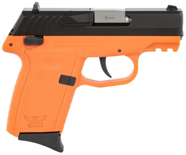 Picture of Sccy Cpx1-Cb Pistol Gen 3 9Mm 10Rd Black/Orange W/Safety