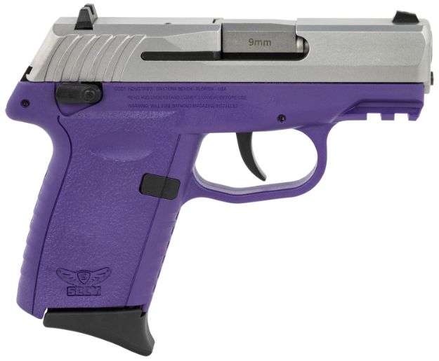 Picture of Sccy Cpx1-Tt Pistol Gen 3 9Mm 10Rd Ss/Purple Manual Safety