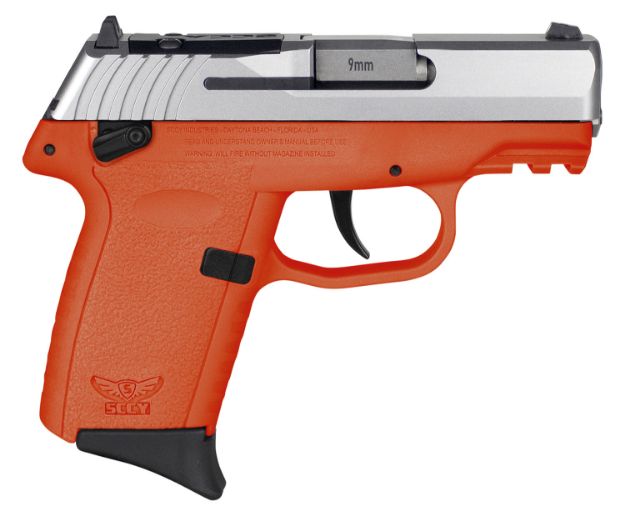 Picture of Sccy Cpx1-Tt Pistol Gen 3 9Mm 10Rd Ss/Orange W/Safety Rdr