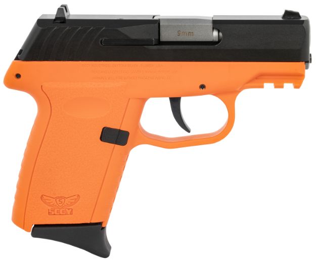 Picture of Sccy Cpx2-Cb Pistol Gen 3 9Mm 10Rd Black/Orange W/O Safety