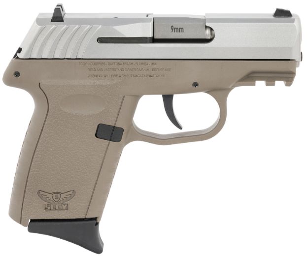 Picture of Sccy Cpx2-Tt Pistol Gen 3 9Mm 10Rd Ss/Fde W/O Safety