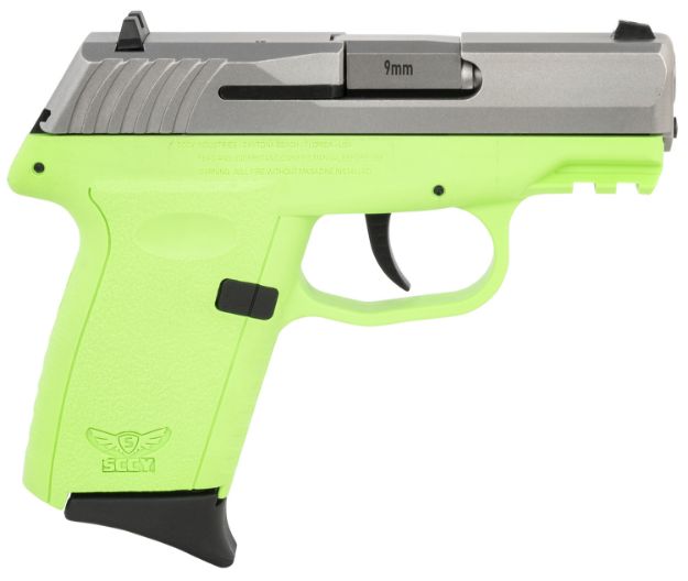 Picture of Sccy Cpx2-Tt Pistol Gen 3 9Mm 10Rd Ss/Lime W/O Safety