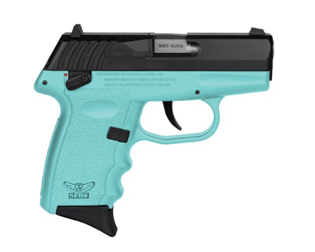 Picture of Sccy Cpx4-Cb Pistol Dao 380Acp 10Rd Black/Sccy Blue W/Safety