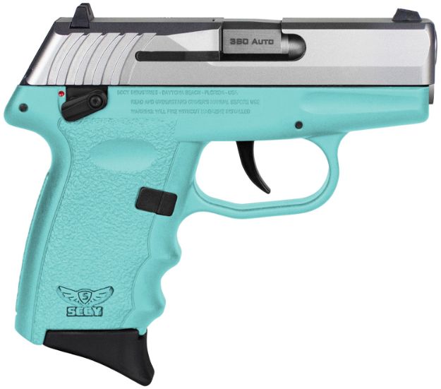 Picture of Sccy Cpx4-Tt Pistol Dao 380Acp 10Rd Ss/Sccy Blue W/Safety
