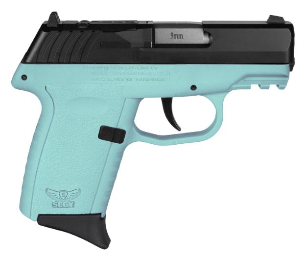 Picture of Sccy Cpx2-Cb Pistol Gen 3 9Mm 10Rd Black/Sccy Blue No Sf Rdr