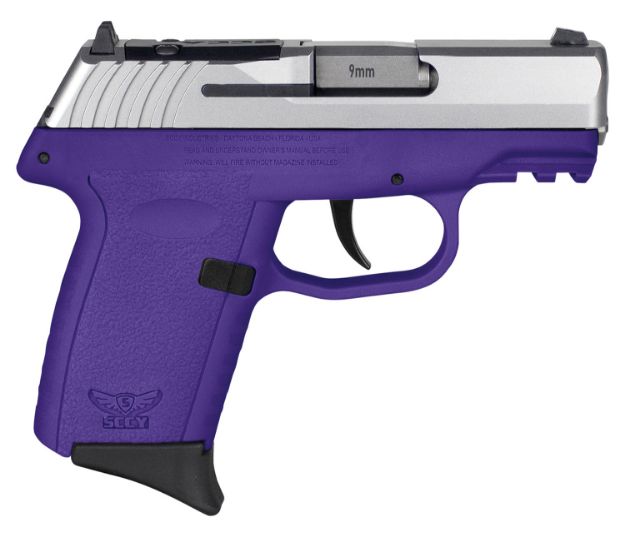 Picture of Sccy Cpx2-Tt Pistol Gen 3 9Mm 10Rd Ss/Purple W/O Safety Rdr