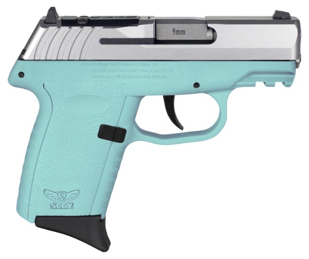 Picture of Sccy Cpx2-Tt Pistol Gen 3 9Mm 10Rd Ss/Sccy Blue W/O Sfty Rdr