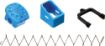 Picture of Ghost Moab Mag Extension For Glock Gen 1-5 Plus 6 Rnds Blue