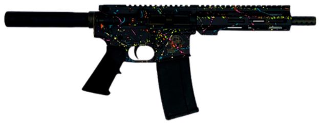 Picture of Glfa Ar15 Pistol 223 Wylde 7.5" Nitride Splatter Black
