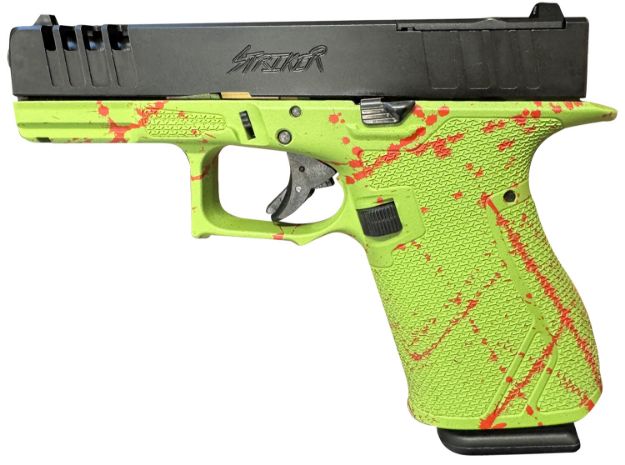 Picture of Glfa 19 Striker 9Mm 4" 15 Shot Blk Slide Splater Zombie Frame