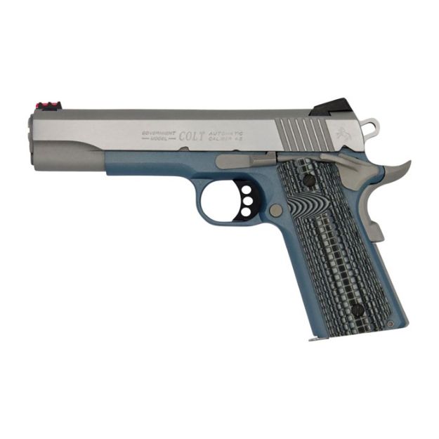 Picture of Colt Competition 9Mm 5" 8Rd Blue Titanium/Stainless G10