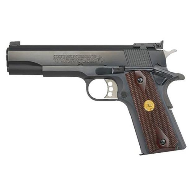 Picture of Colt Gold Cup National Match 9Mm 5" 8Rd Series 70 Blued