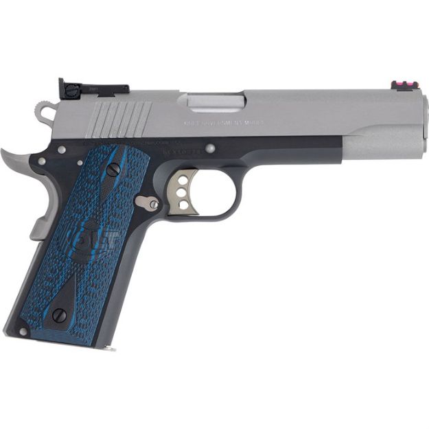 Picture of Colt Gold Cup Lite 45Acp 5" 8Rd Two Tone Blue G10 Grips