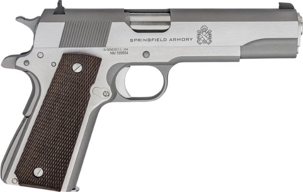 Picture of Springfield 1911 Defender Mil Spec 45Acp 5" 7Rd Stainless