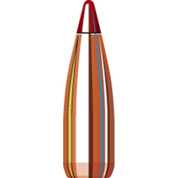 Picture of Hornady Bullets 22Cal .224 52Gr Eld-M Match 100Ct 40Bx/Cs