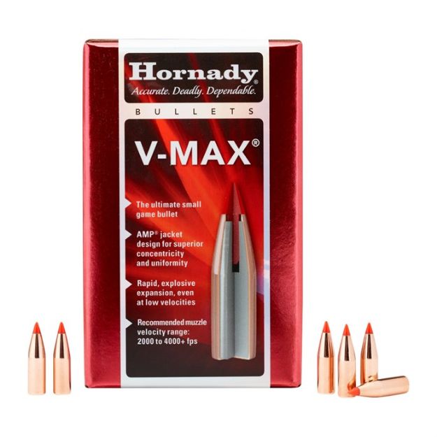 Picture of Hornady Bullets 5.45 Cal .2215 60Gr V-Max 100Ct 40Bx/Cs