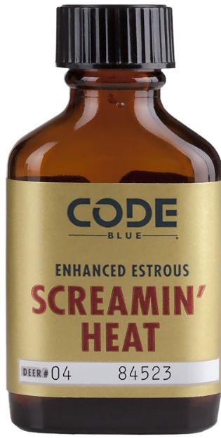 Picture of Code Blue Deer Lure Enhanced Estrus Screamin Heat 1Fl Oz.