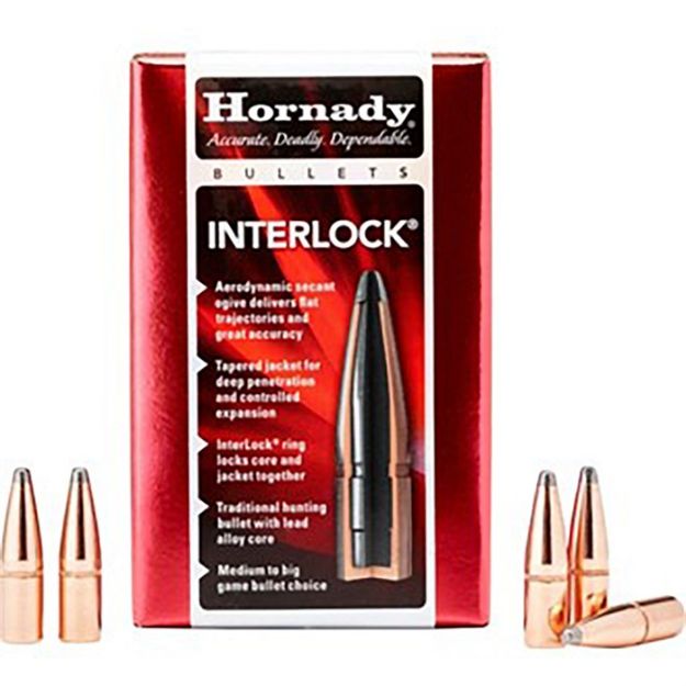Picture of Hornady Bullets 270 Cal .277 130Gr Jsp 100Ct 25Bx/Cs