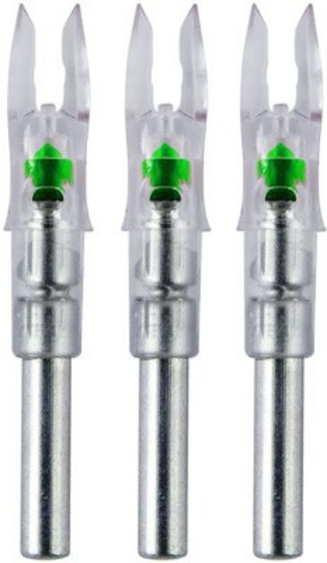 Picture of Nockturnal Lighted Nock X-Series Green 3/Pack