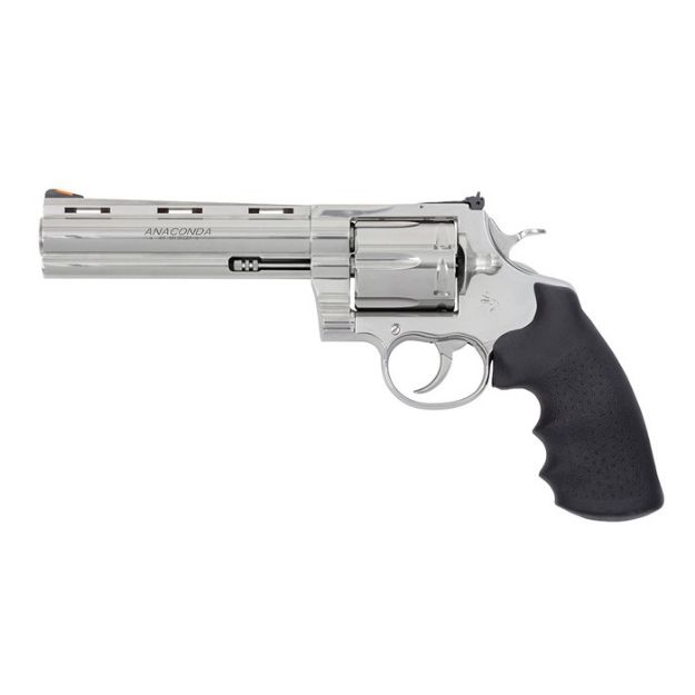 Picture of Colt Anaconda 44Mag 6" 6Rd Stainless Rubber Grips
