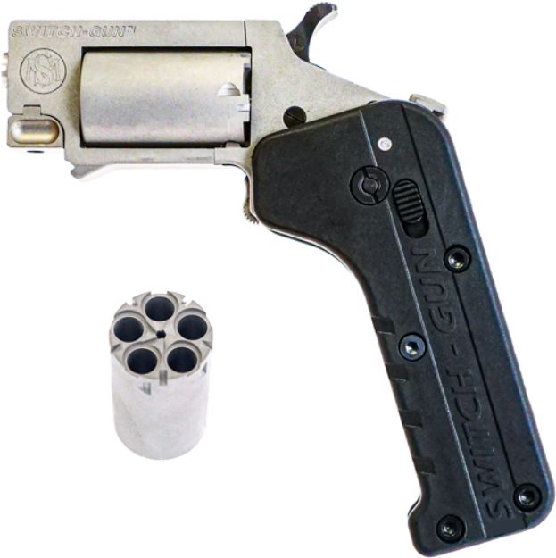 Picture of Stand Mfg Switch Gun 22 Mag/Lr 5 Shot Stainless Can Be Folded