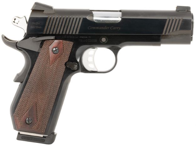 Picture of Tyler Gunworks 1911 Commander 45Acp 4.25" 8Rd Blued Bobtail<