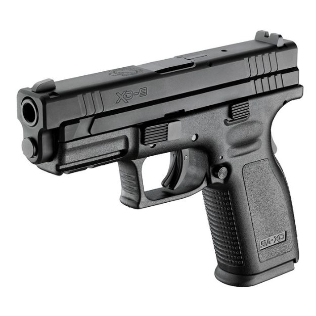 Picture of Springfield Xd Service 9Mm 4" 10Rd Fs Black