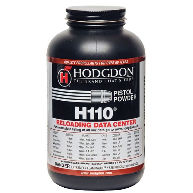Picture of Hodgdon H110 1Lb Can 10Can/Cs