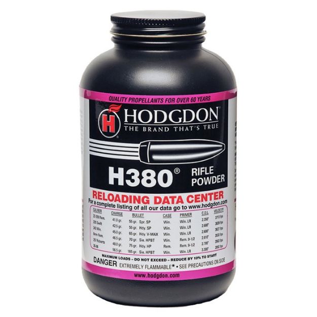 Picture of Hodgdon H380 1Lb Can 10Can/Cs