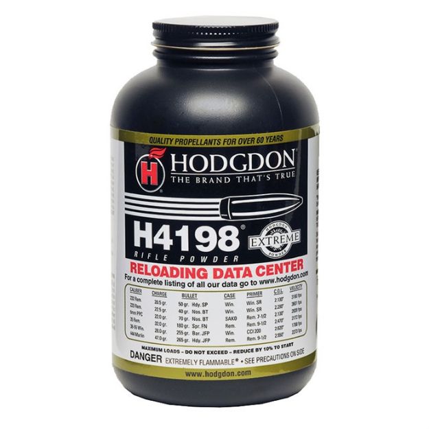 Picture of Hodgdon H4198 1Lb Can 10Can/Cs