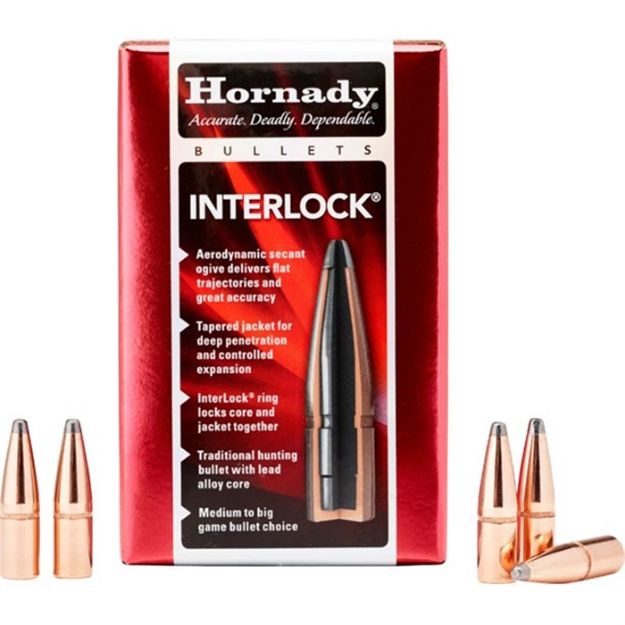 Picture of Hornady Bullets 7Mm .284 154Gr Jsp 100Ct 15Bx/Cs