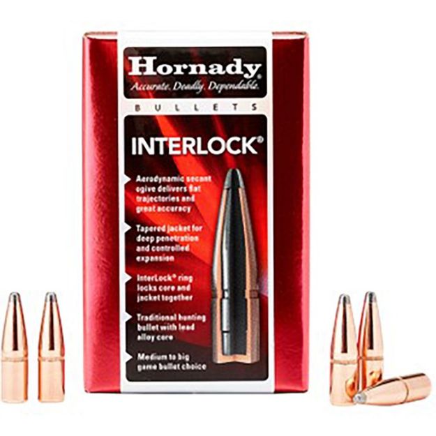 Picture of Hornady Bullets 7Mm .284 139Gr Jsp 100Ct 25Bx/Cs